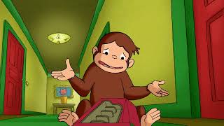 Georges le Petit Singe 🐵 Curious George le Singe de la Porte 🐵 Dessins Animés [upl. by Eemia]