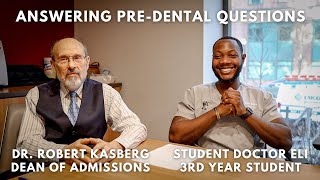 Asking a Dental School Dean Of Admissions Questions From PreDents [upl. by Ecnerol]