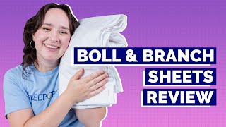 Boll amp Branch Sheets Review  Percale vs Sateen [upl. by Flessel539]