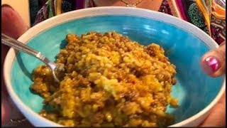 1219  Aroma Rice Cooker  MzBz DIRTY YELLOW RICE [upl. by Stieglitz858]