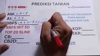 PREDIKSI TAIWAN MALAM INI 23 NOVEMBER 2024  PREDIKSI TOGEL TAIWAN HARI INI  BOCORAN TAIWAN [upl. by Asiela]