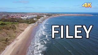 FILEY  NORTH YORKSHIRE  ENGLAND 4K [upl. by Ahsenod]