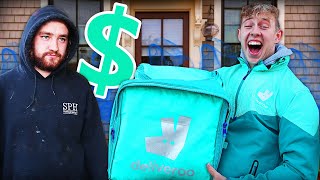 I Became the WORST Deliveroo Driver and Made £ [upl. by Zurek]