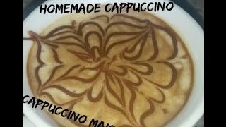 Cappuccino maison sans machine homemade cappuccino DIY [upl. by Neo]