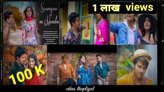 Ashish chamoli top 5 songgadwali masup [upl. by Nyleve]