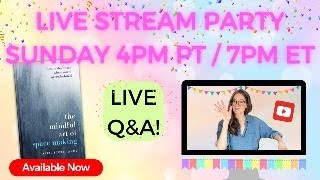 How to Declutter When Youre Overwhelmed Live QampA Book Launch Party [upl. by Aiouqahs]