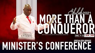 SHILOH 2021 MINISTERquotS CONFERENCE  MORE THAN A CONQUEROR  DAY 3  9DEC 2021  FAITH TABERNACLE [upl. by Prudi]