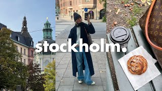 girls trip to stockholm  thrifting swedish food amp nightlife [upl. by Irollam]