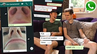 WHATSAPP GESPREKKEN met GAMEMENEER [upl. by Orutra]