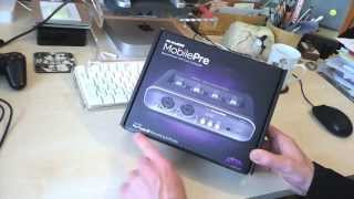 AvidMAudio MobilePre II Unboxing [upl. by Norling]