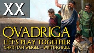 Lets Play QVADRIGA  Antike Wagenrennen 20 [upl. by Baelbeer]