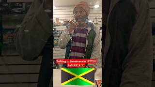 Talking to Jamaicans in Little Jamaica 🇯🇲 🇨🇦 jamaica shortfeed shorts travel vibes jamaicans [upl. by Auqinal]