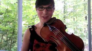 April Verch Fiddle Lesson  A Riverboats Gone Pt 2 [upl. by Ahsykal]