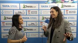 Divya Deshmukh beats Eline Roebers Round 8 [upl. by Agate843]