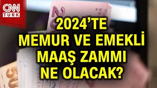 2024te Memur ve Emekli Maaş Zammı Ne Olacak Haber [upl. by Suitangi]