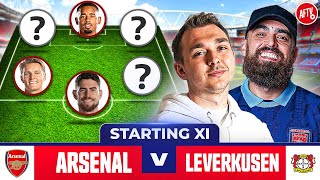 Arsenal vs Leverkusen  Starting XI Live  Pre Season Friendly [upl. by Auhsoj]