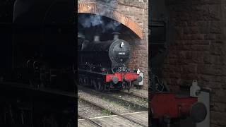 LMS 4F 44422 SDJR 7F 53808 Pines Express Bishops Lydeard Steam Trains railways trains [upl. by Enitsyrk224]