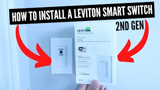 How To Install A Leviton Smart Switch D215S [upl. by Nnoj]