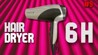 6 HOURS 9 I will accompany you in your moment of relaxation with my HAIR DRYER video [upl. by Leonteen]