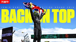 LEWIS HAMILTON WINS THE 2024 BRITISH GRAND PRIX [upl. by Vetter]