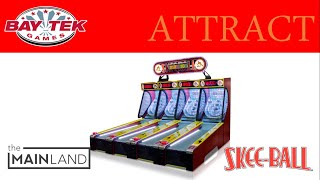 SkeeBall Classic  Attract Mode [upl. by Ttezzil]