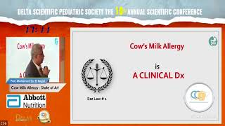 Dr Mohammed Ezz Cow Milk Allergy [upl. by Eirruc193]