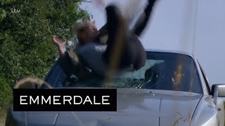 Emmerdale  Robert Accidentally Runs Belle Over [upl. by Wachtel]