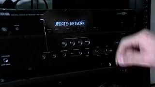 How to update a Yamaha Receiver with network [upl. by Lednyk]