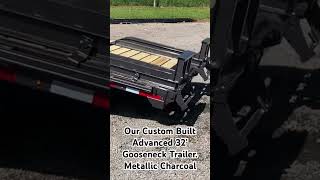 Trailer Gooseneck 32’ Custom Advanced Trailers [upl. by Nylahs586]