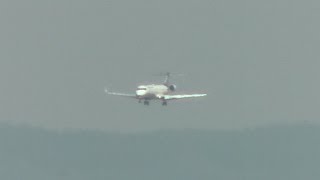 Lufthansa Canadair CRJ900 Flight LH2369 from Zürich to Munich  München DACKG [upl. by Ydnyl]