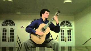 John Dowland  Lachrimae Pavane Josh Moore guitarist [upl. by Aiselad]