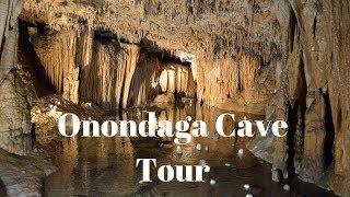 Onondaga Cave State Park  Cave Tour Photos and video  Park Travel Review [upl. by Ney754]