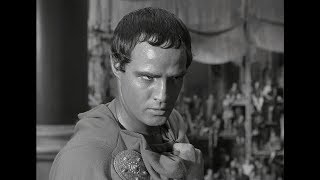 Greatest Actors  Marlon Brando Julius Caesar 1953 HD [upl. by Iveksarap462]