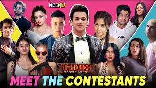 Roadies 19 Contestant List  Roadies Contestants  Roadies 2023  Roadies JioCinema [upl. by Iilek878]