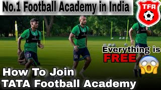 How to Join TATA Football Academy Full Information About TFA [upl. by Earized]