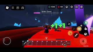 Arcahne Boss Fight Roblox Bedwars [upl. by Eastman]