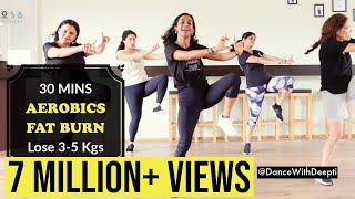 DWD85  Burn Arm  Leg  Belly Fat  30mins Aerobics Workout  Bollywood dancewithdeepti [upl. by Roux]