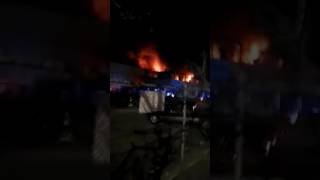 Incendio en fábrica Tupy en saltillo [upl. by Aseral613]