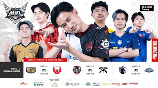 🔴 LIVE  MPL ID S14  Regular Season Hari 3 Minggu 2  Bahasa Indonesia [upl. by Annaear]