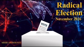 Radical Election November 2026  Astrological prediction [upl. by Nohsreg]