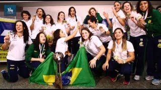 Meninas de ouro do Handebol [upl. by Einrae468]