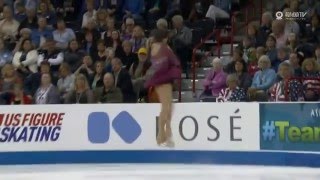 Evgenia Medvedeva  SP Team Challenge Cup 2016 Zhangyu TV [upl. by Heti]