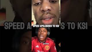 Ishowspeed apologizes to KSI for hating his song 😂😂 funny speed ishowspeed [upl. by Eisseb]