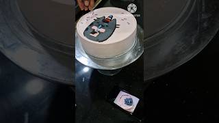 1kg cake cakedecorating cakedecoratingtutorials birthdaycakedecorating cakekaisebanatehain [upl. by Leahcimnaes556]