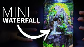 Making a Serene Waterfalls Mini Ecosystem Lake Feeder Goldfish Sanctuary [upl. by Ricardo]