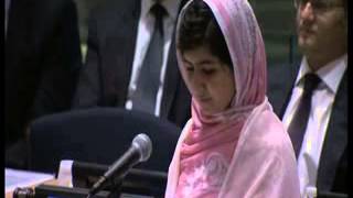 Malala Yousafzai speech at the United Nations  July 12 2013 UN Web TV [upl. by Mccready]