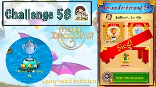 Merge Dragons  Herausforderung 58  Challenge 58  Final Win 0308 Min [upl. by Ijic]