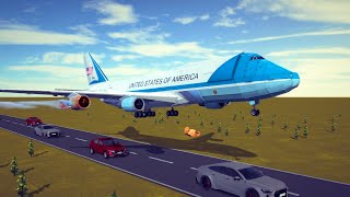 Realistic Fictional Airplane Crashes and Emergency Landings 11  Besiege [upl. by Alanah102]