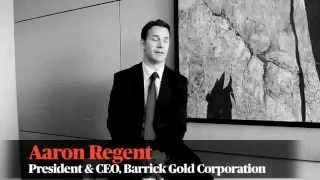 RU Portraits in Leadership Aaron Regent President of Barrick Gold Corp [upl. by Ahsemrak]