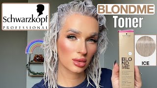 Schwarzkopf Blondme ICE TONER [upl. by Juley]